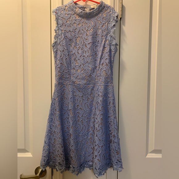 Francesca's Collections Dresses & Skirts - Francesca’s light blue lace dress